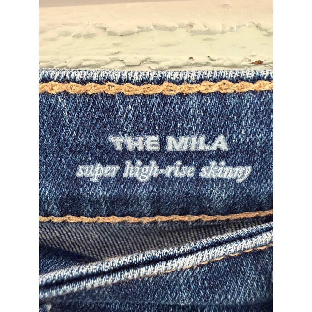 AG Adriano Goldschmied The Mila Super High Rise Skinny Jeans 29R - Picture 4 of 10